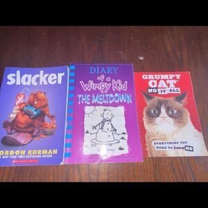 Set of 3 preteen books